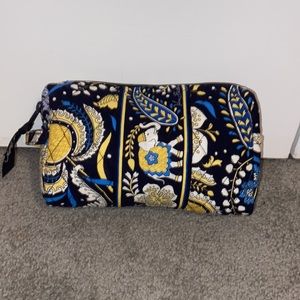 Vera Bradley Cosmetic Bag in Ellie Blue Pattern